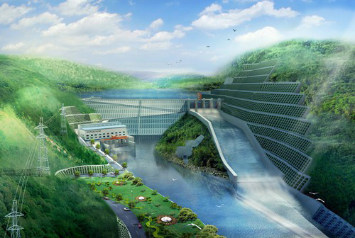 新兴老挝南塔河1号水电站项目